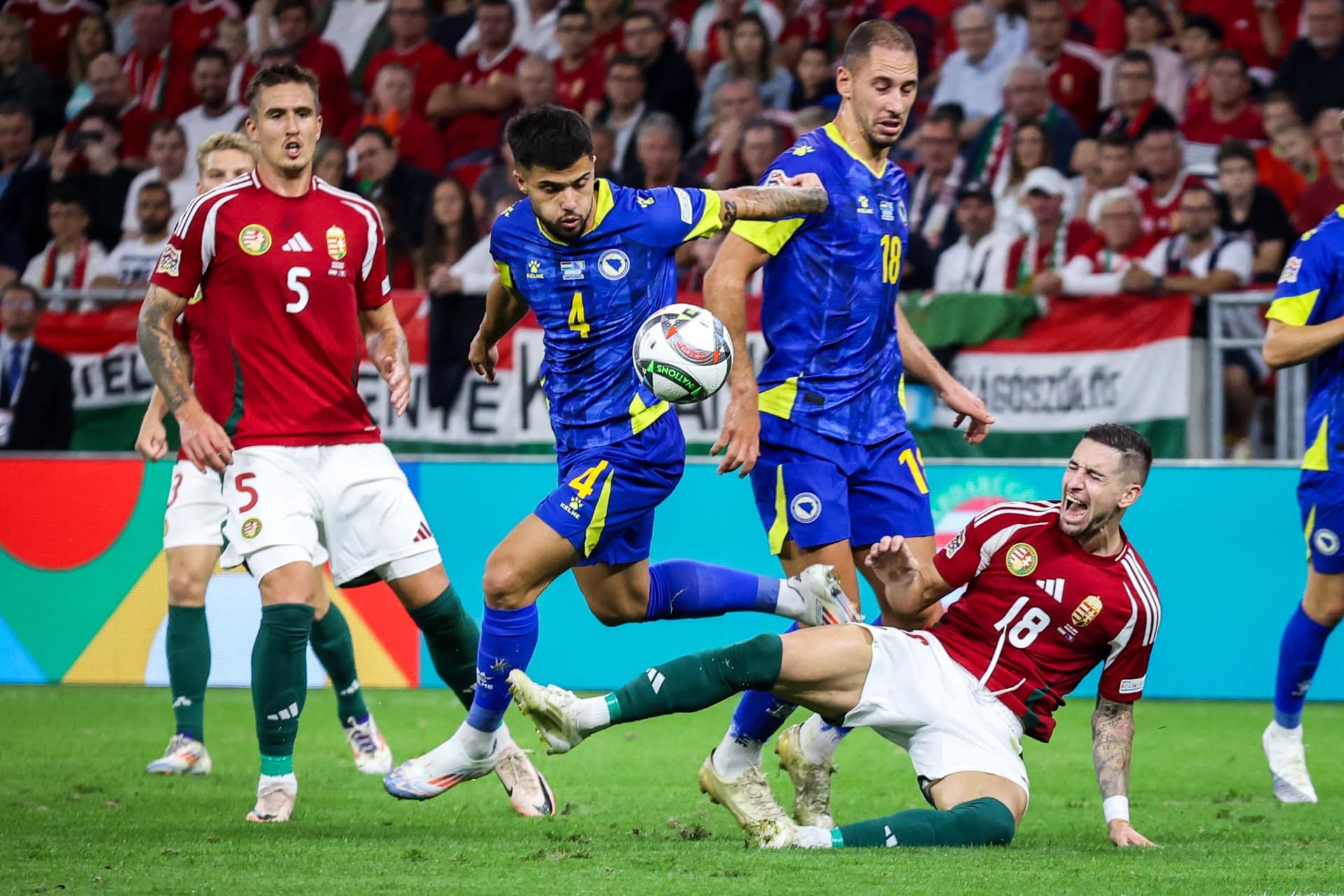 Gól nélküli döntetlen a magyar–bosnyákon + GALÉRIA