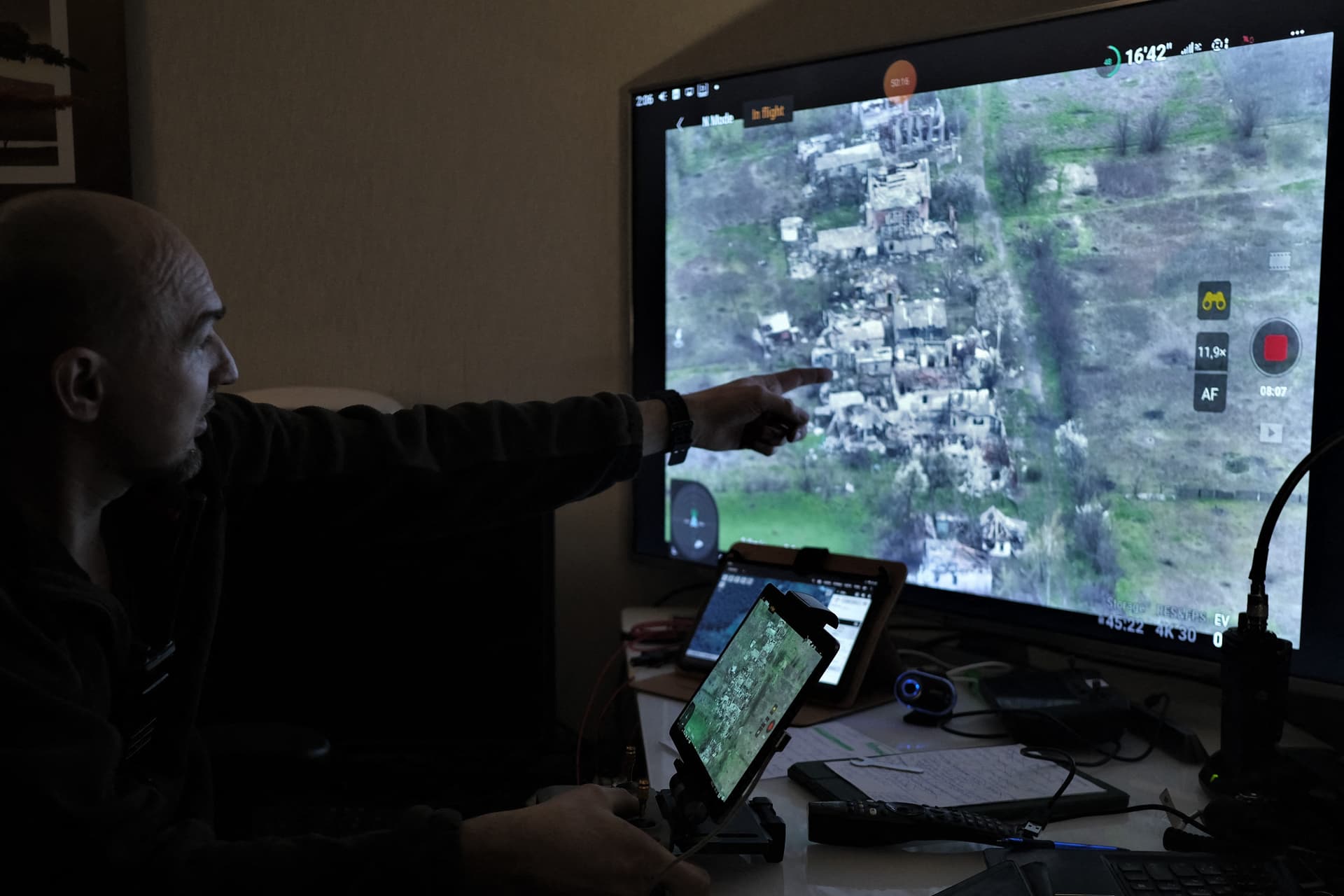 Megjelent a teljesen elpusztított város madártávlatból készült fotója