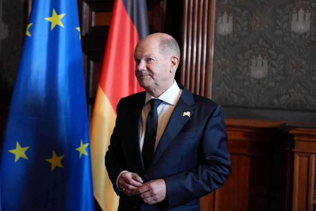 Olaf Scholz tűzszünetet és politikai rendezést sürgetett