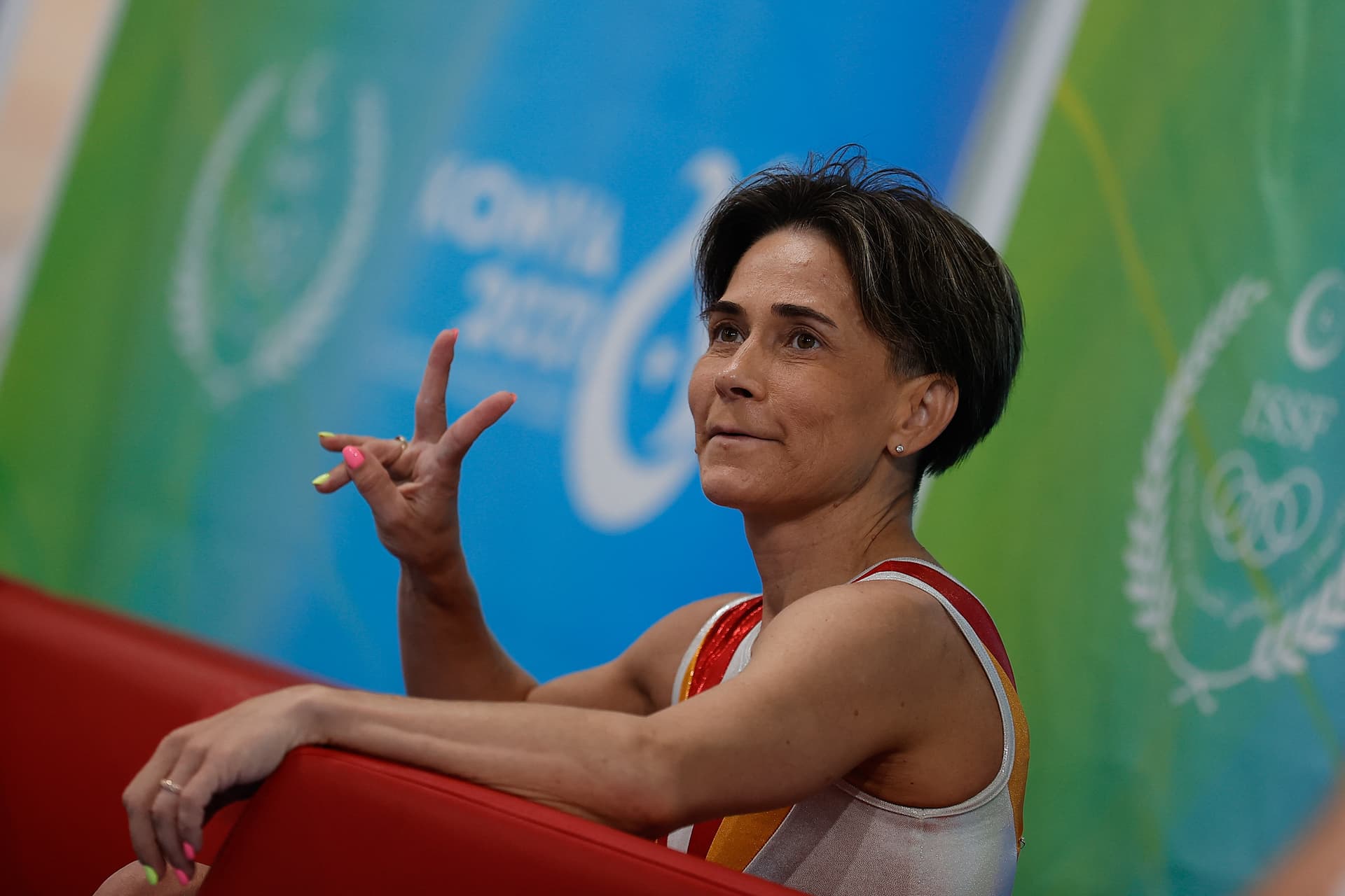 Kilencedik olimpiájára készül a veterán tornásznő