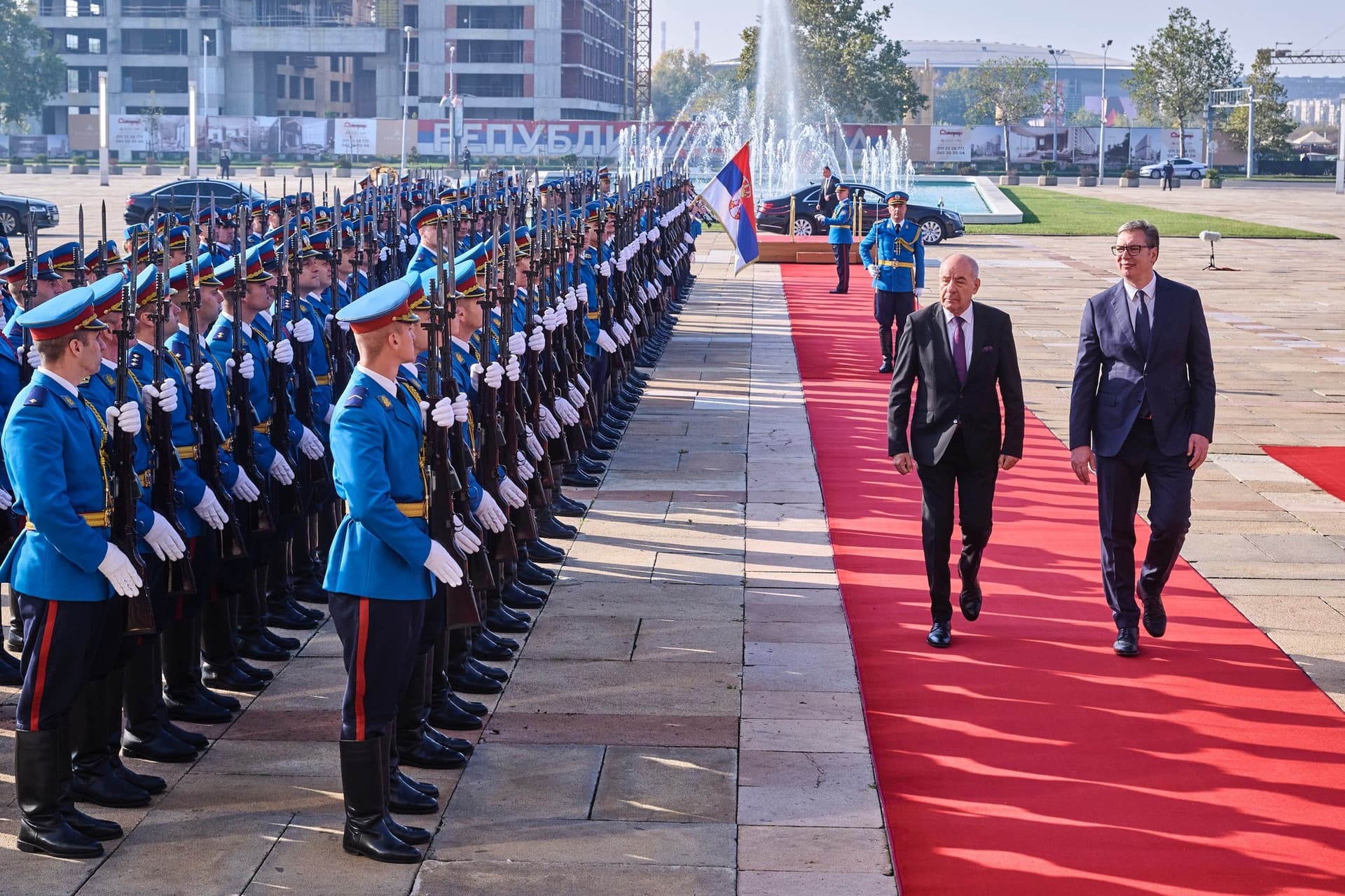 Aleksandar Vučić Sulyok Tamással találkozott