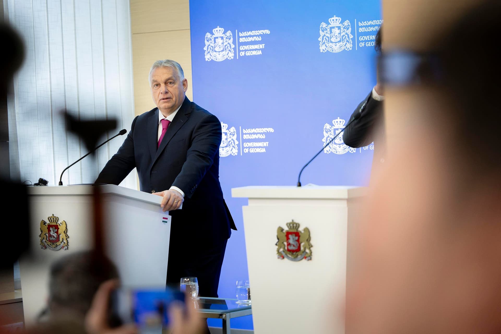 Orbán Viktor: A georgiaiak nem engedték, hogy országukból egy második Ukrajna legyen