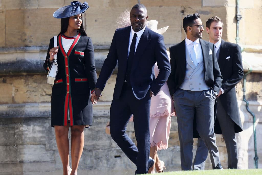 Idris Elba felesége túlöltözte Harry és Meghan esküvőjét