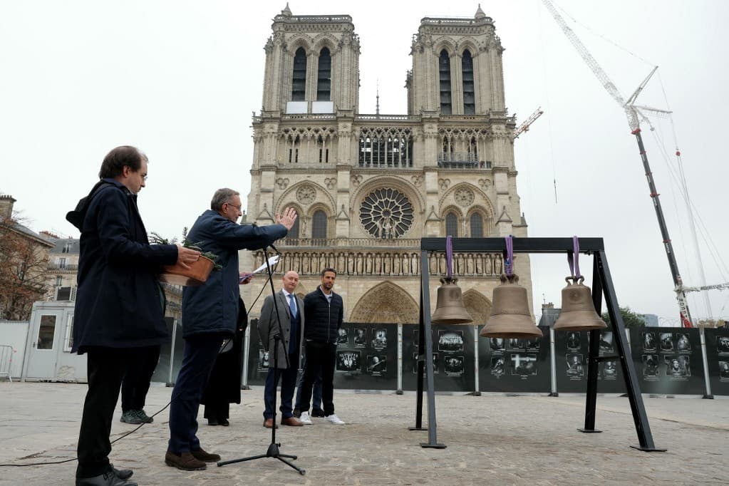 A Notre-Dame-ban az olimpiai harang
