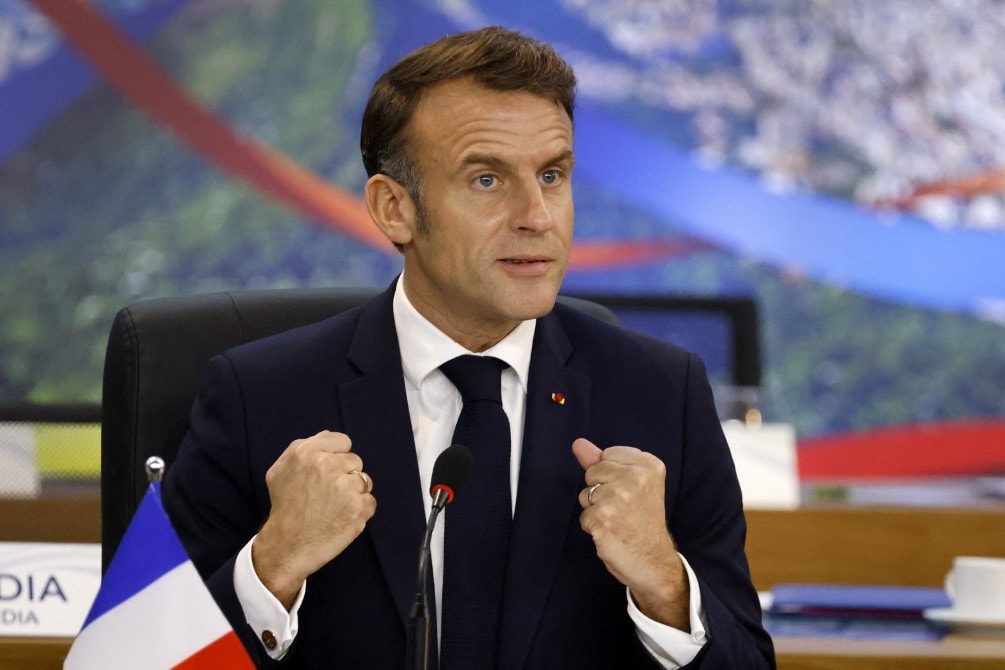 Macron: Felszólítom Putyint, hogy hallgasson a józan eszére