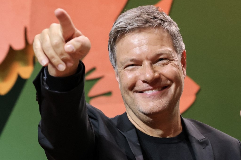 Robert Habeck a német Zöldek kancellárjelöltje