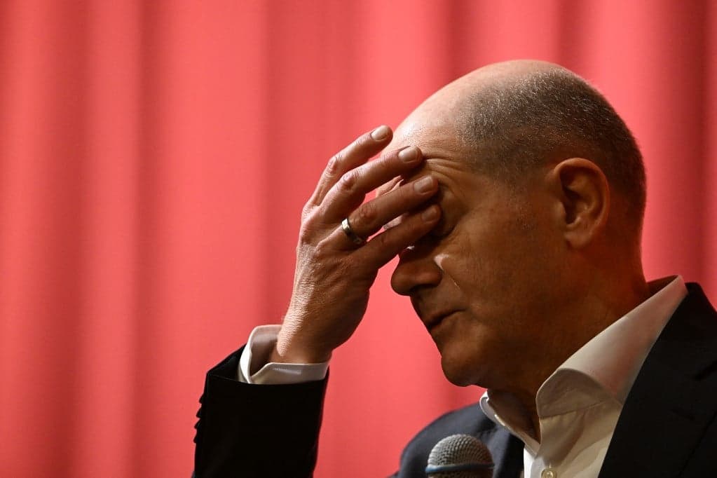 Megbukott Olaf Scholz