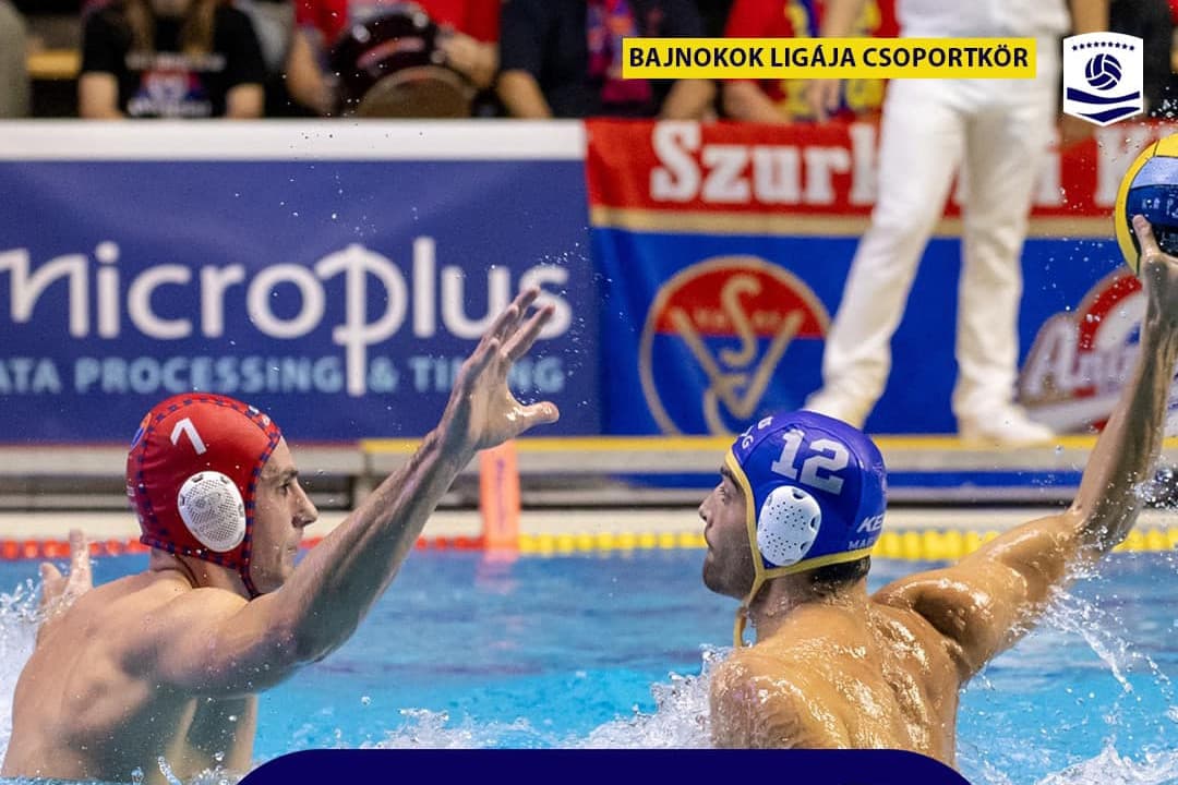 Férfi vízilabda: Kikapott a Vasas, átkerül az Eurokupába