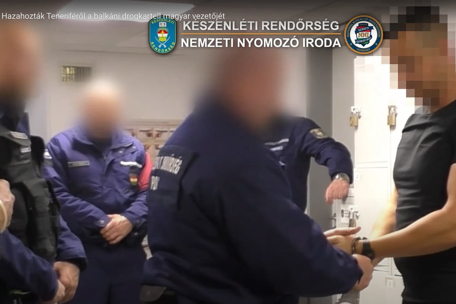 Hazahozták Teneriféről a balkáni drogkartell magyar vezetőjét
