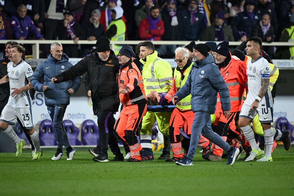 Fiorentina–Internazionale: Bove összeesett, nem folytatták a mérkőzést