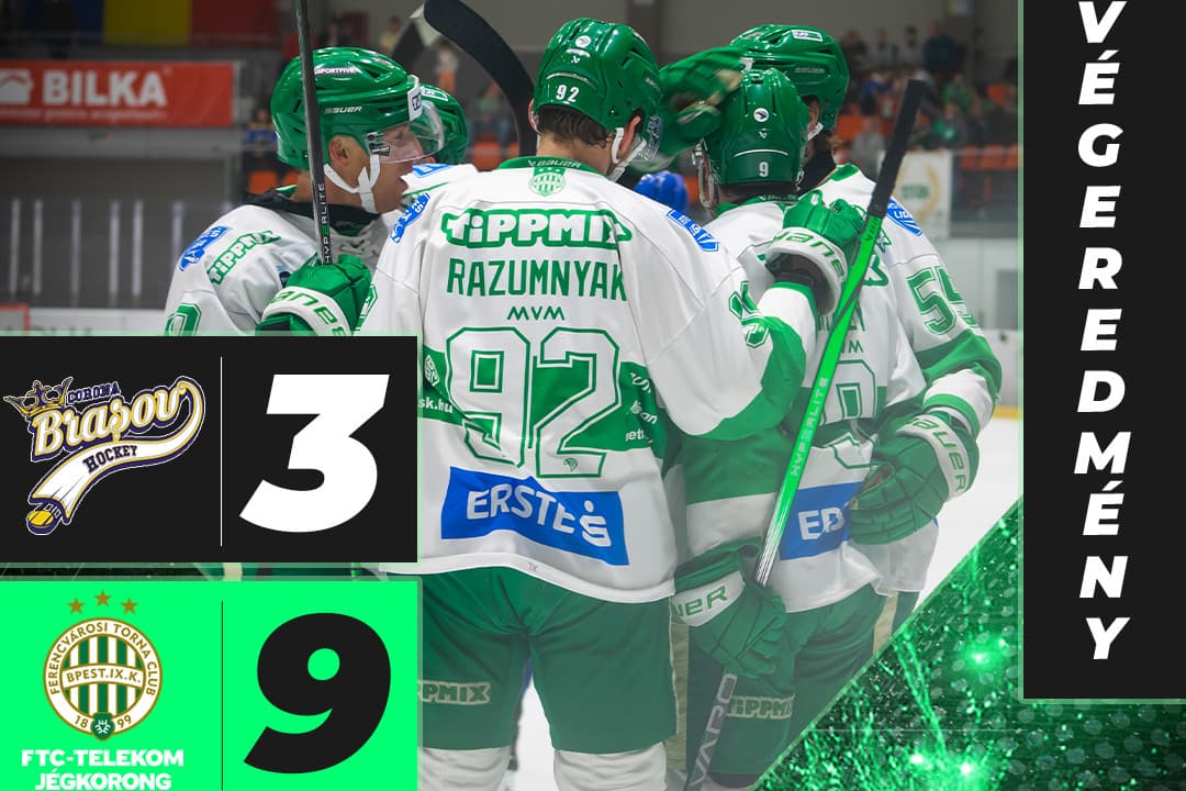 Jégkorong Erste Liga - Kiütéssel nyert a Ferencváros