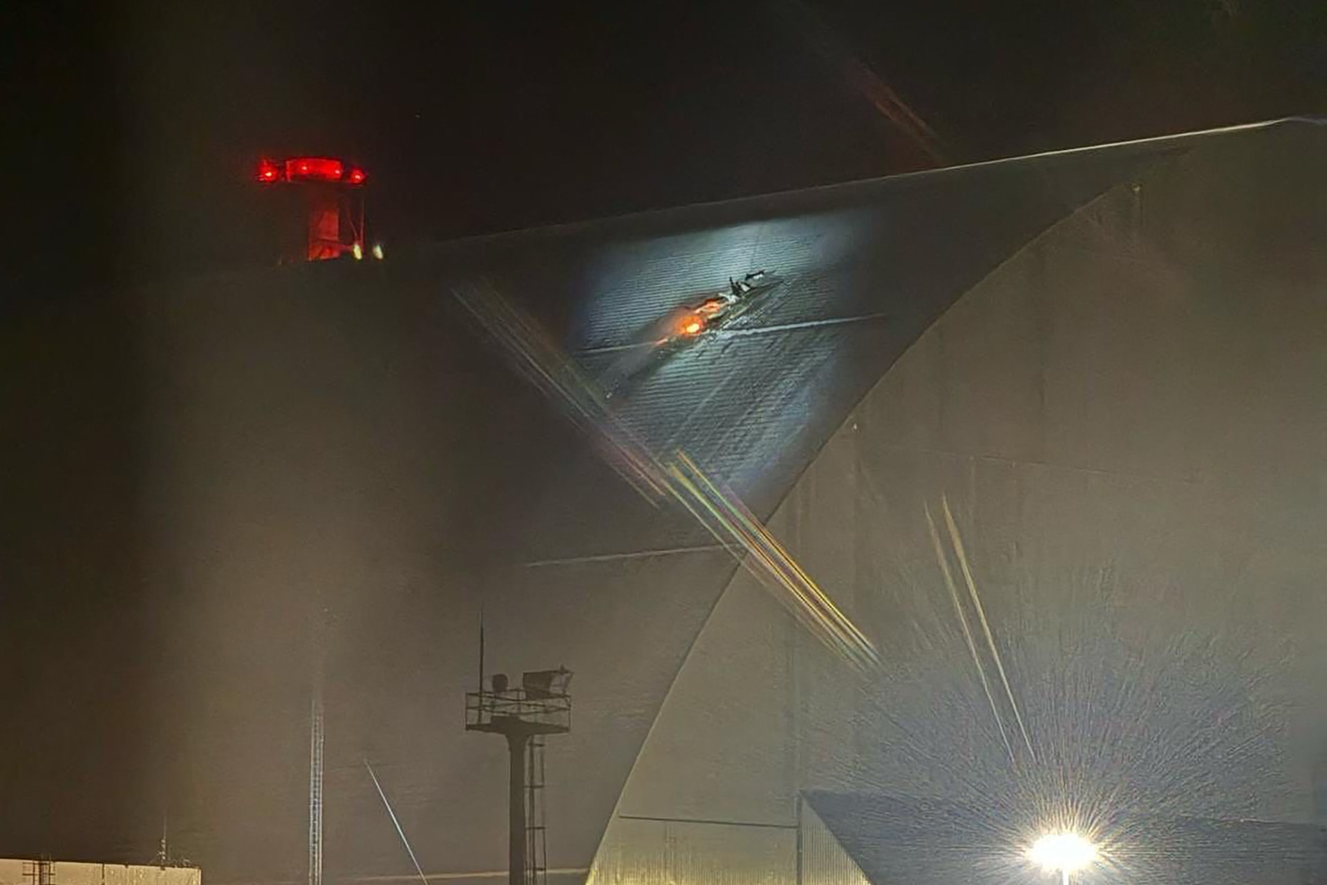 Drón csapódott a csernobili atomerőműbe