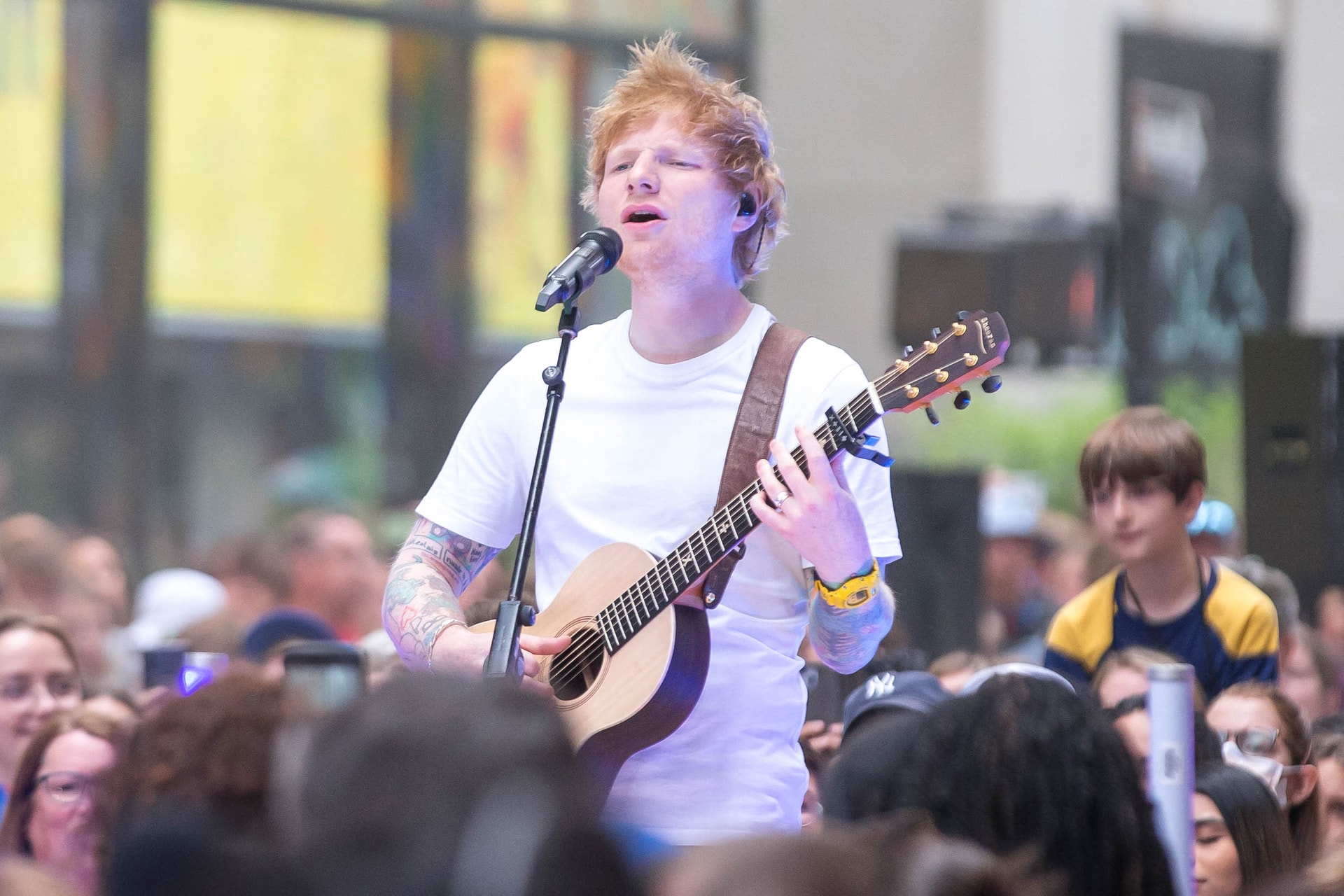 Kudarcba fulladt Ed Sheeran koncertje