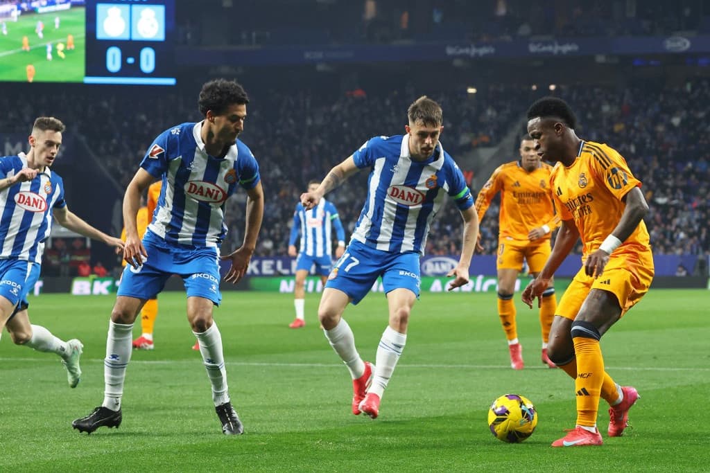 Meglepetés a La Ligában: Az Espanyol vendégeként kapott ki a Real Madrid