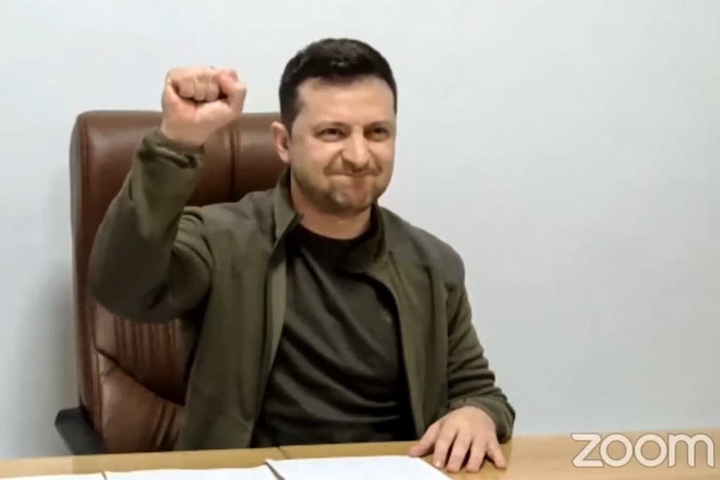Zelenszkij örül az ukrajnai konfliktus folytatásának