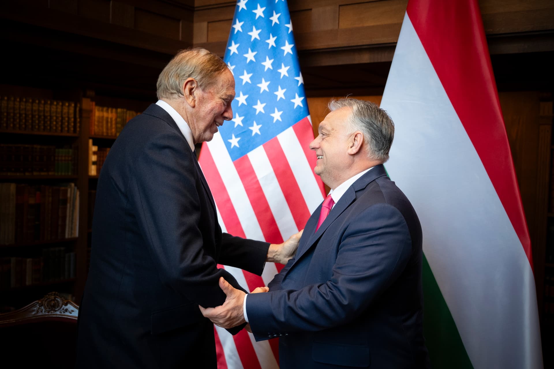 Orbán Viktor fogadta George Patakit