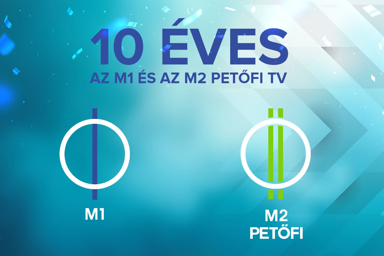Dupla jubileum a közmédiánál: 10 éves az M2 Petőfi TV és az M1 aktuális csatorna