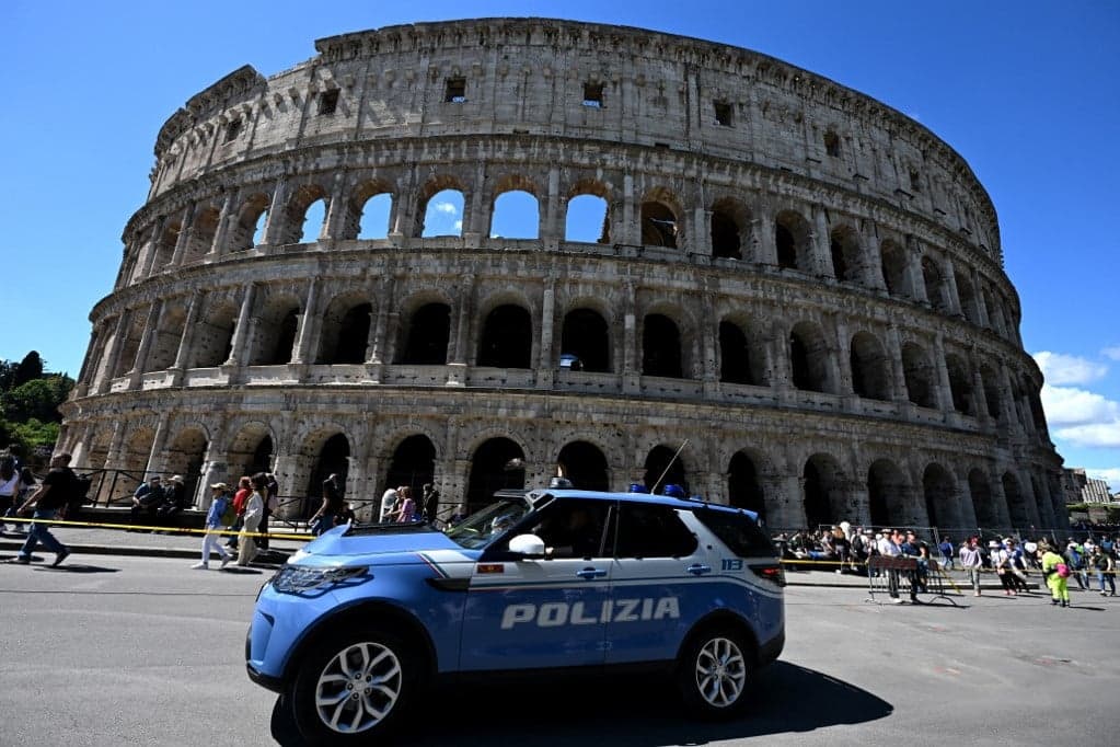 A római Colosseum és környéke kiemelt ellenőrzésű zónának számít karácsonyig
