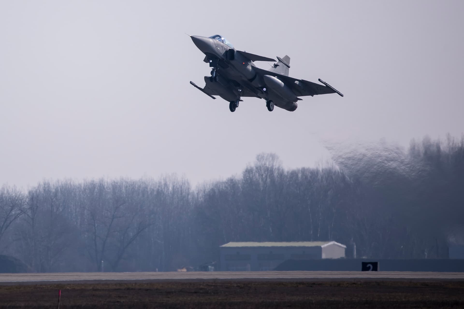 Nem drónok miatt láthattak Gripeneket a levegőben Nyíregyháza környékén