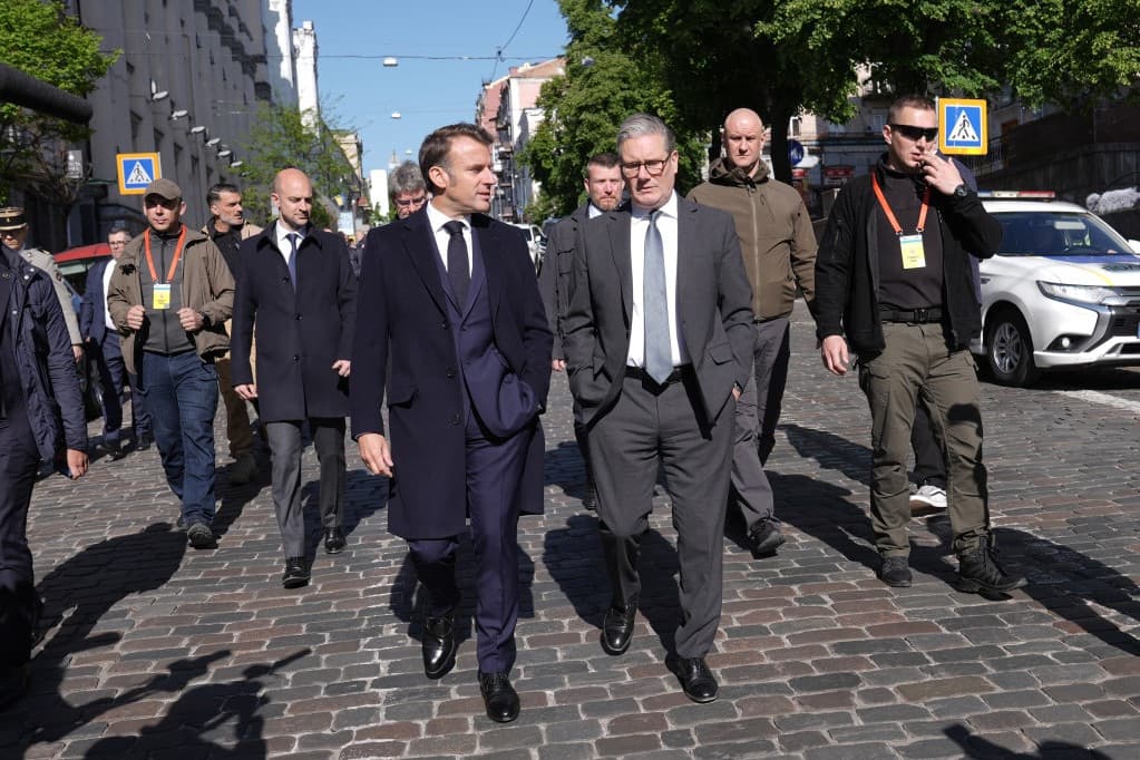 Macron új szankciókkal fenyegeti Oroszországot Kijevből