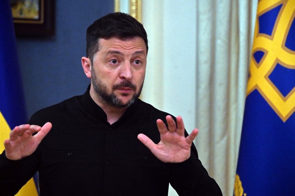 Zelenszkij dühös, leidiótázta az orosz delegáció tagjait