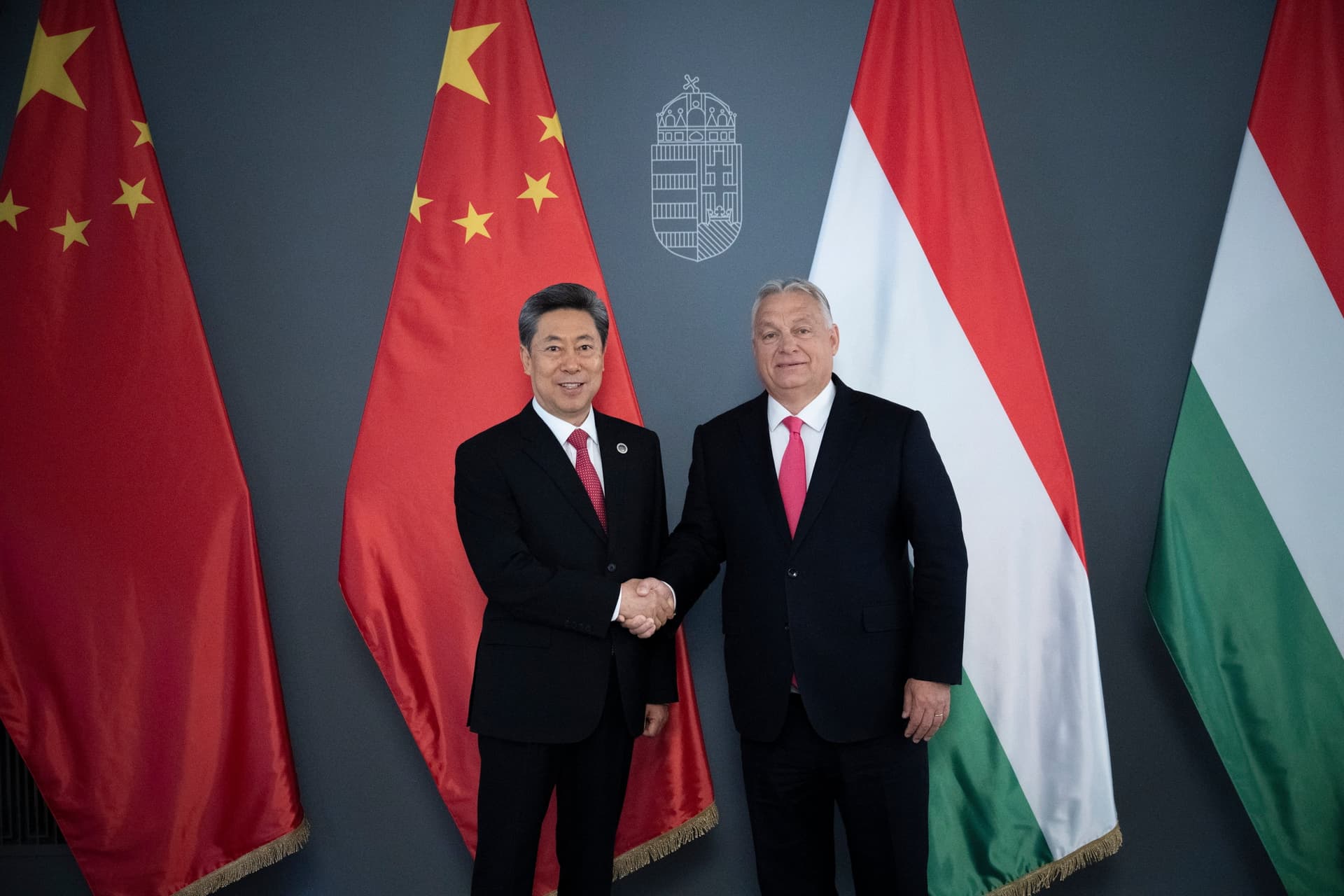 Orbán Viktor Csen Ven-csinget fogadta Budapesten