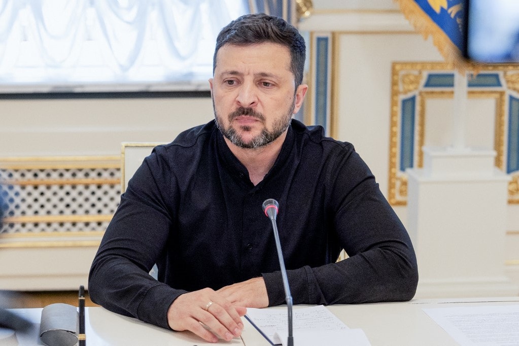 Ez Zelenszkij terve a G7-csúcsra: fegyverek és szankciók
