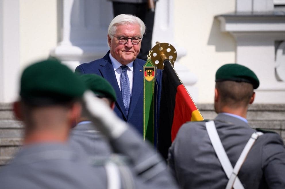 A kötelező sorkatonai szolgálat visszaállítása mellett foglalt állást a német államfő