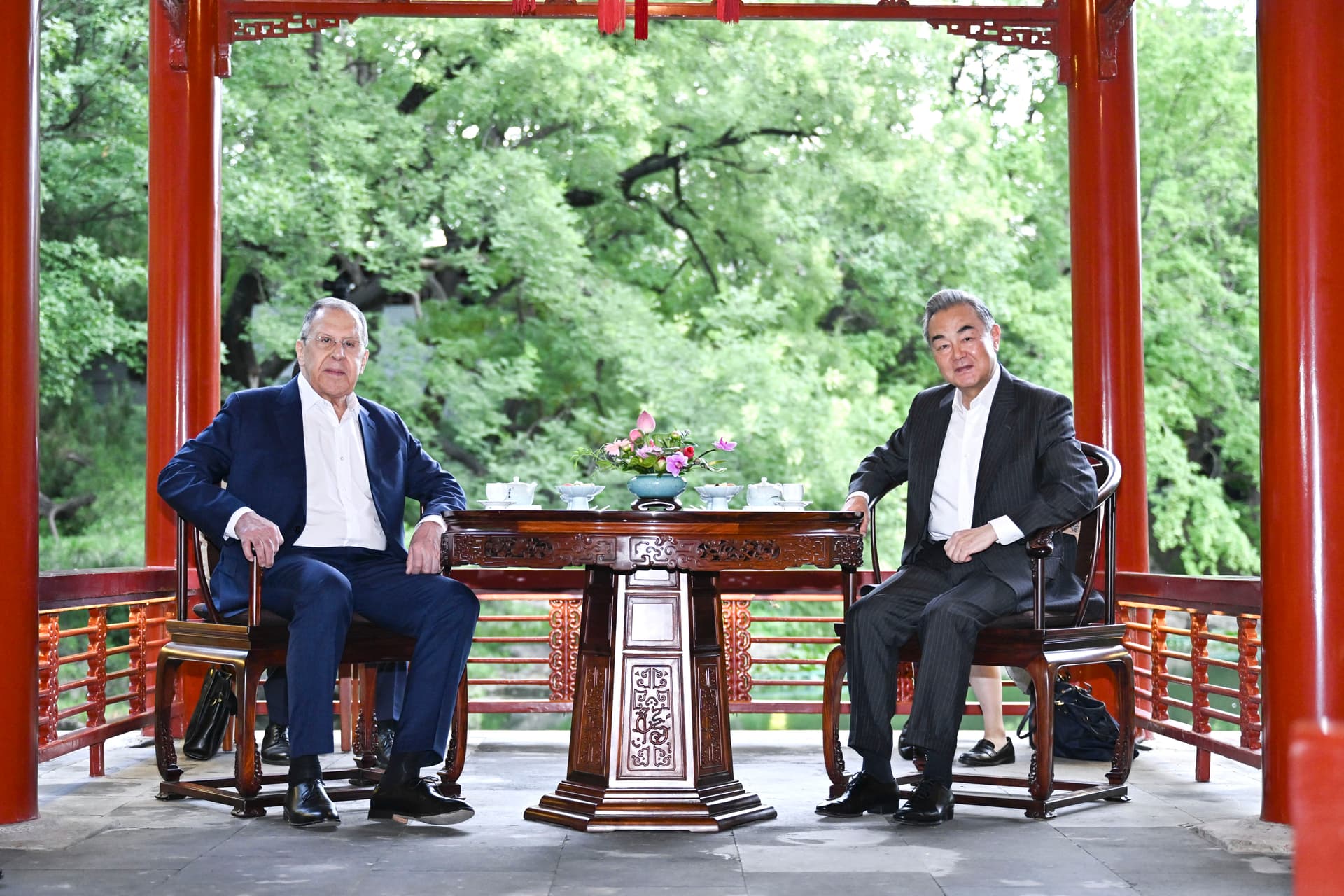 Pekingben találkozott Szergej Lavrov orosz és Vang Ji kínai külügyminiszter