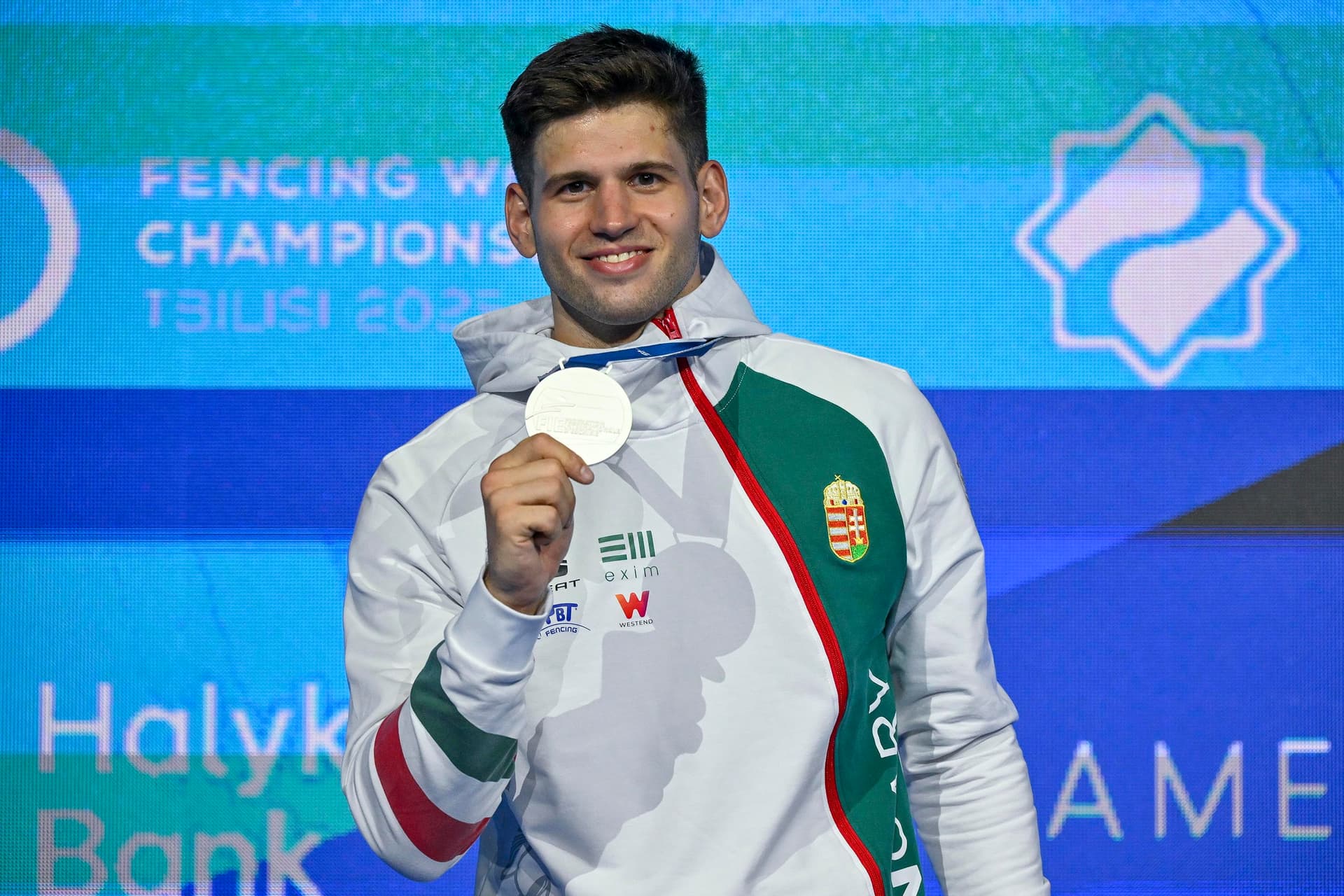 Siklósi Gergely ezüstérmes
