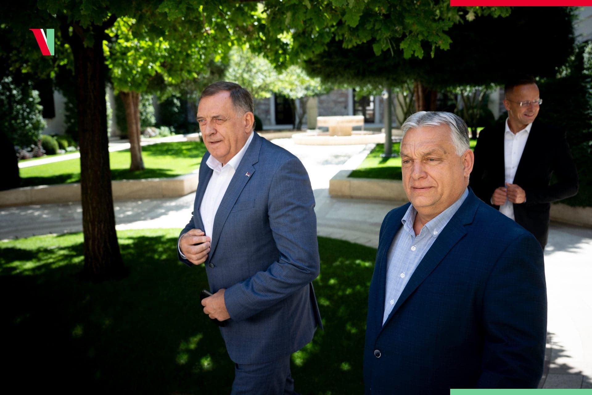 Orbán Viktor Milorad Dodikot fogadta