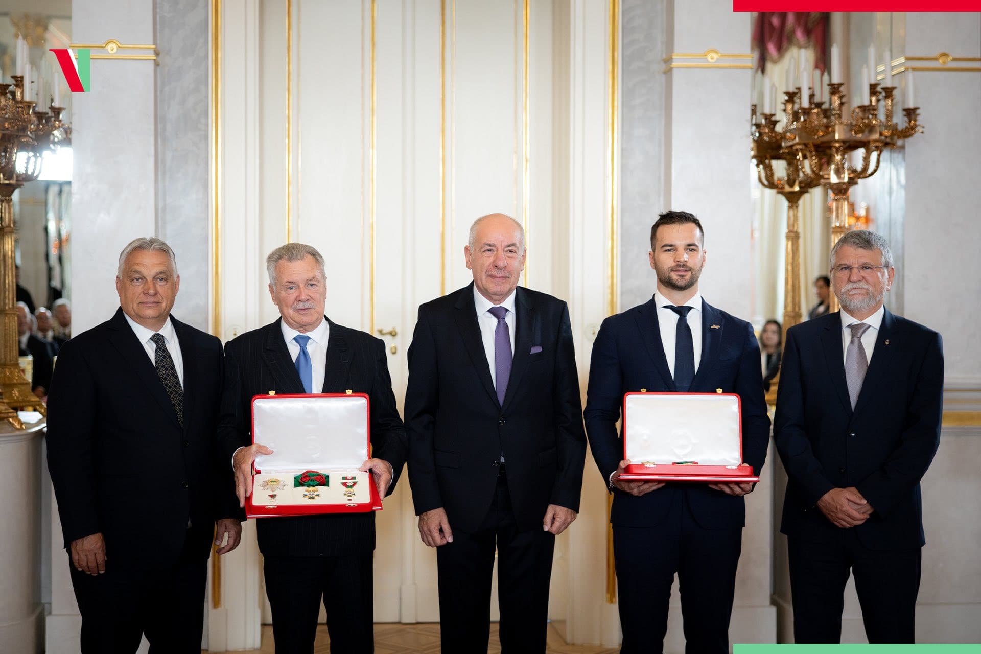Farkas Bertalan és Kapu Tibor kapta a Magyar Szent István Rendet