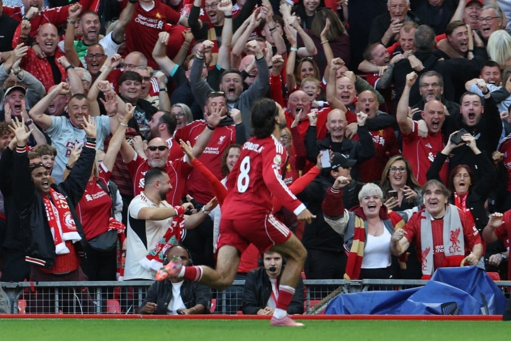 Szoboszlaié a hónap legszebb gólja a Liverpoolnál