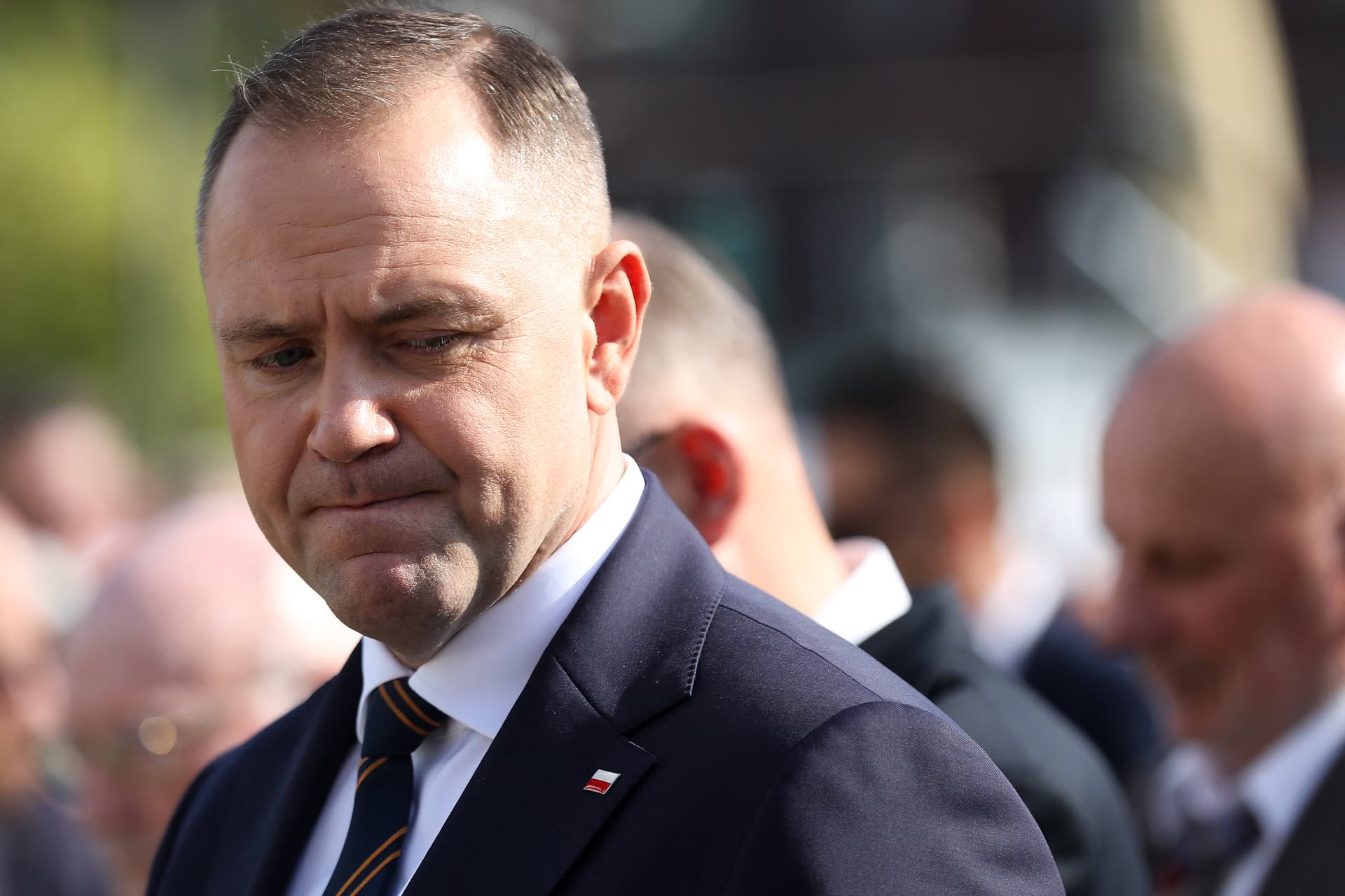 A lengyel elnök bírálta az ukrán menekülteknek járó segélyeket