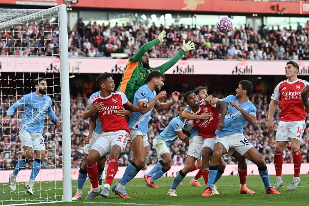 A ráadásban mentett pontot az Arsenal a Manchester City ellen