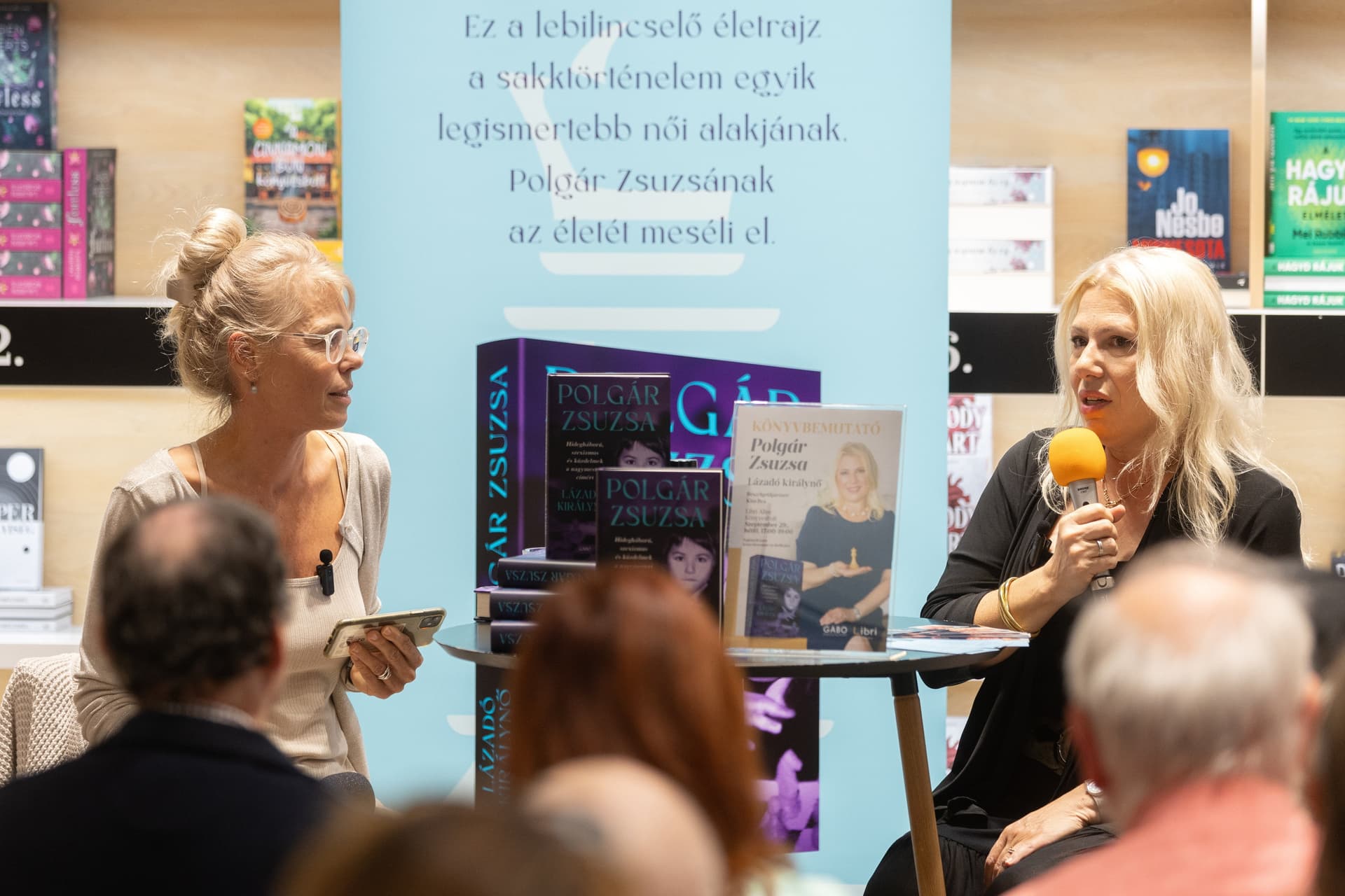 Életrajzi könyvben mesél életéről Polgár Zsuzsa
