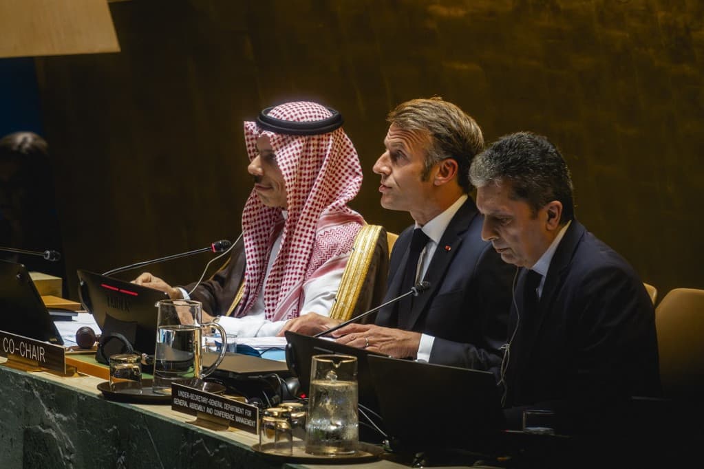 Macron: Franciaország elismeri a palesztin államot