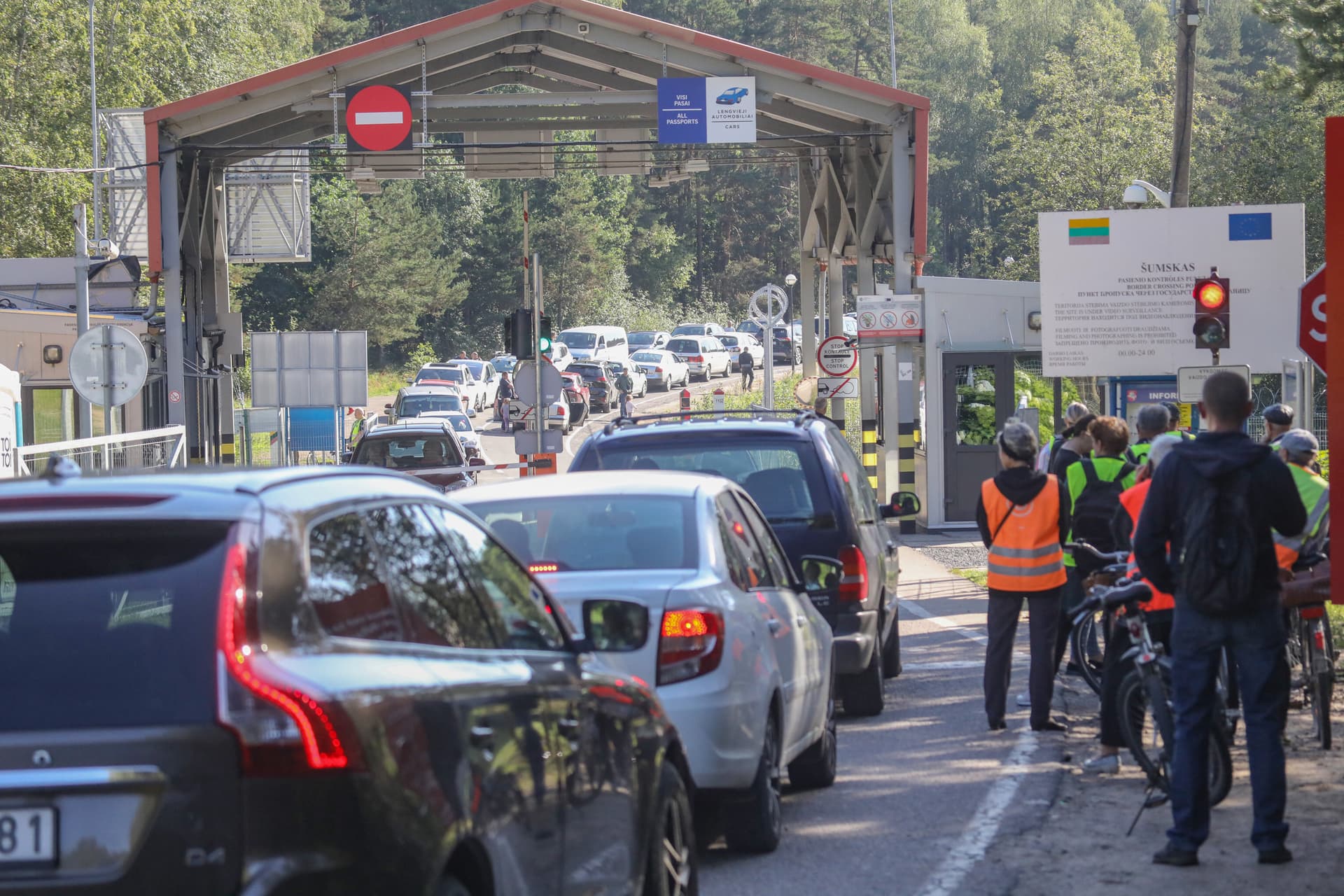 Litvánia megnyitotta két határátkelőjét Fehéroroszország felé