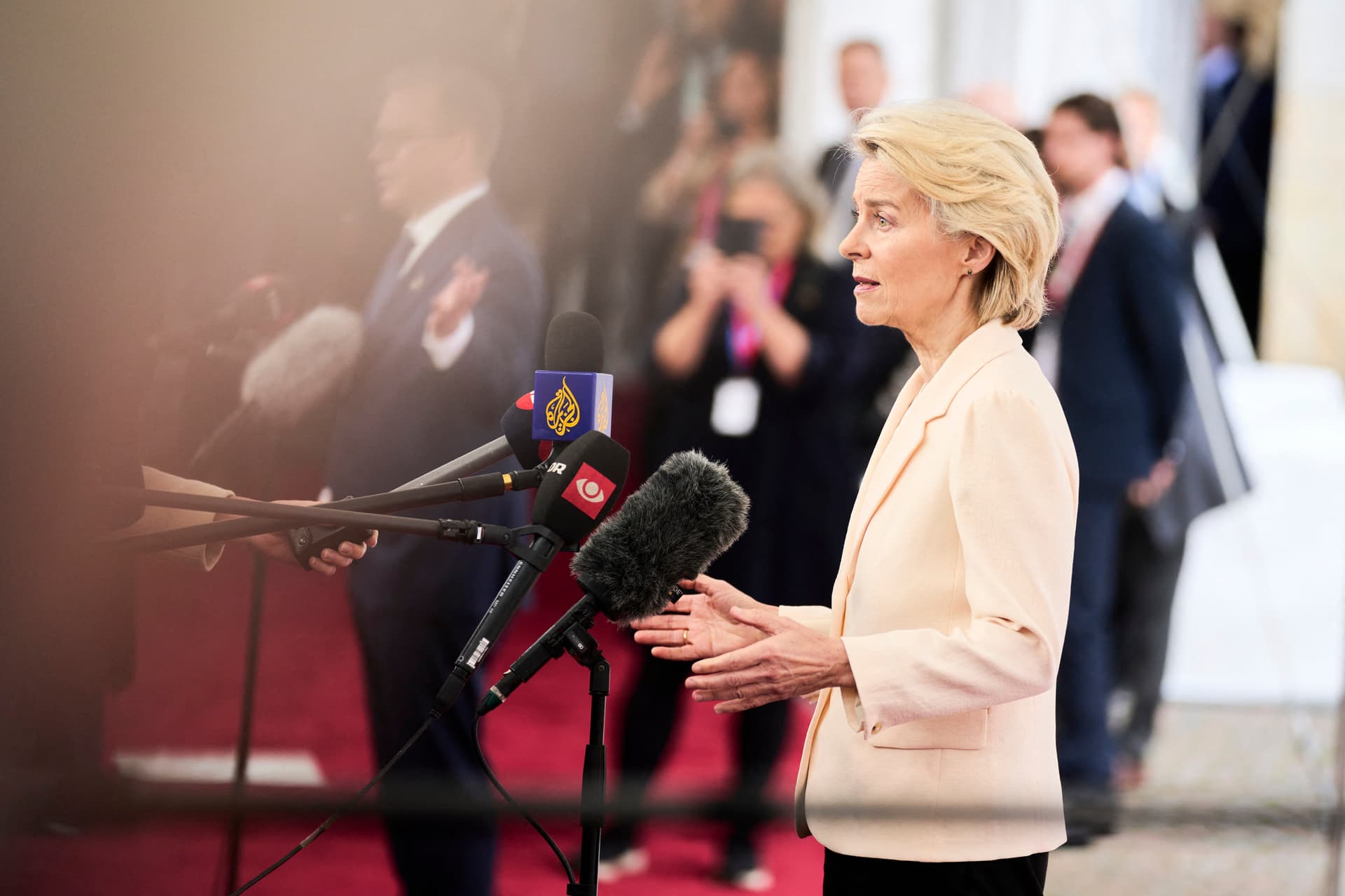 Ursula von der Leyen újabb négymilliárd euró hitelt jelentett be Ukrajnának, részben dróngyártásra