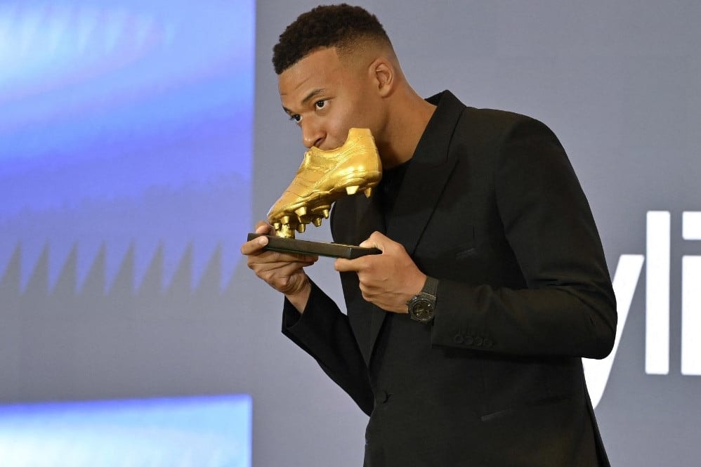 Kylian Mbappé átvette az Aranycipőt