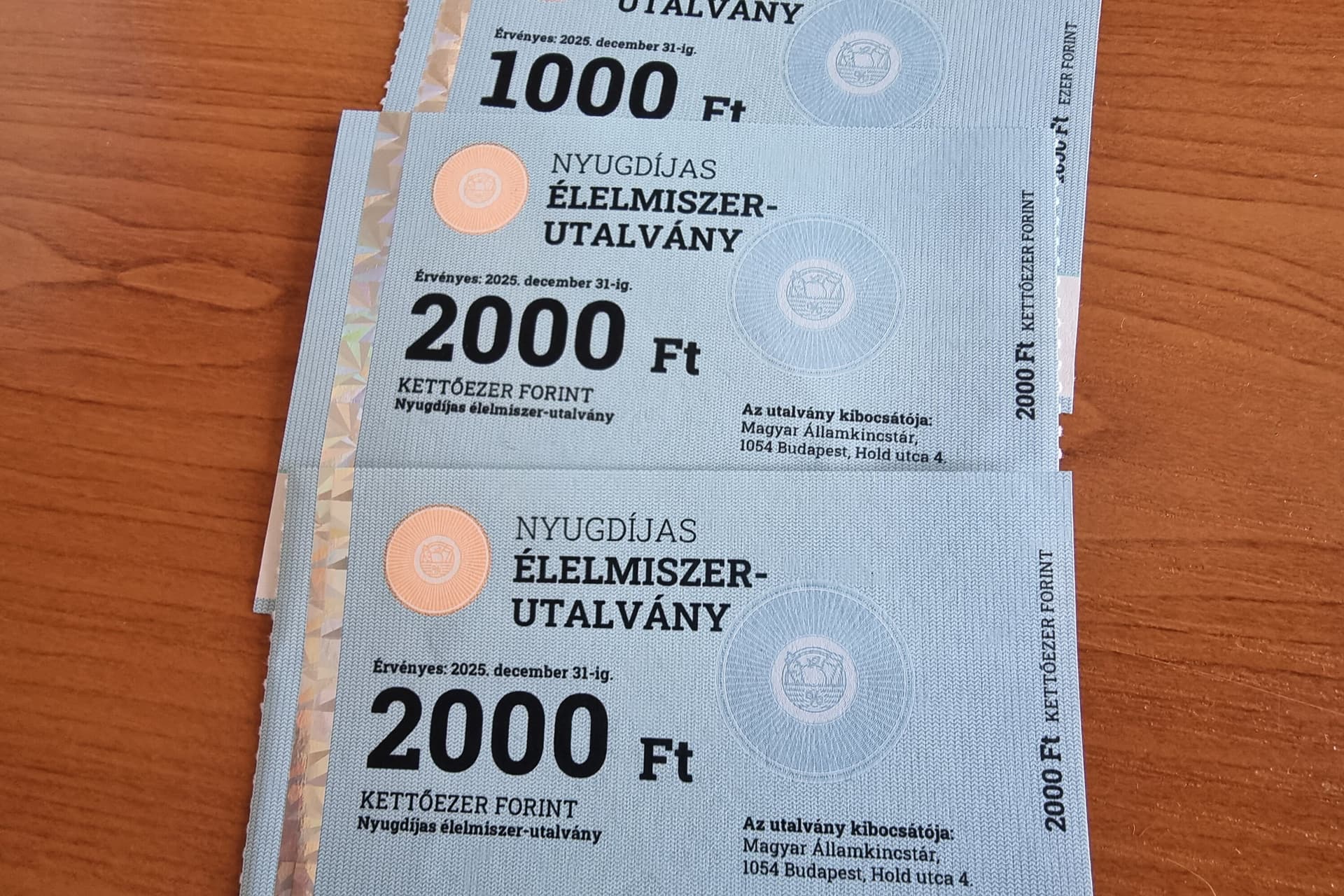 Sérült élelmiszer-utalvány?