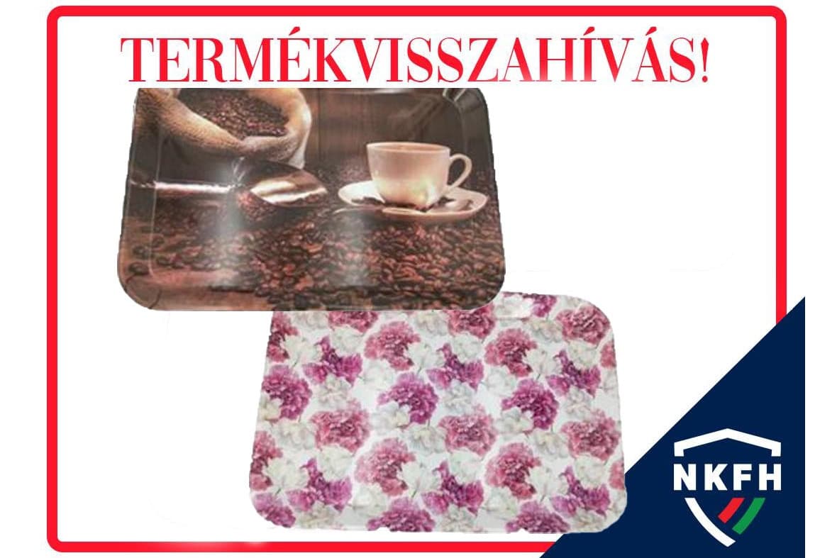 Műanyag tálcákat kellett kivonni a forgalomból