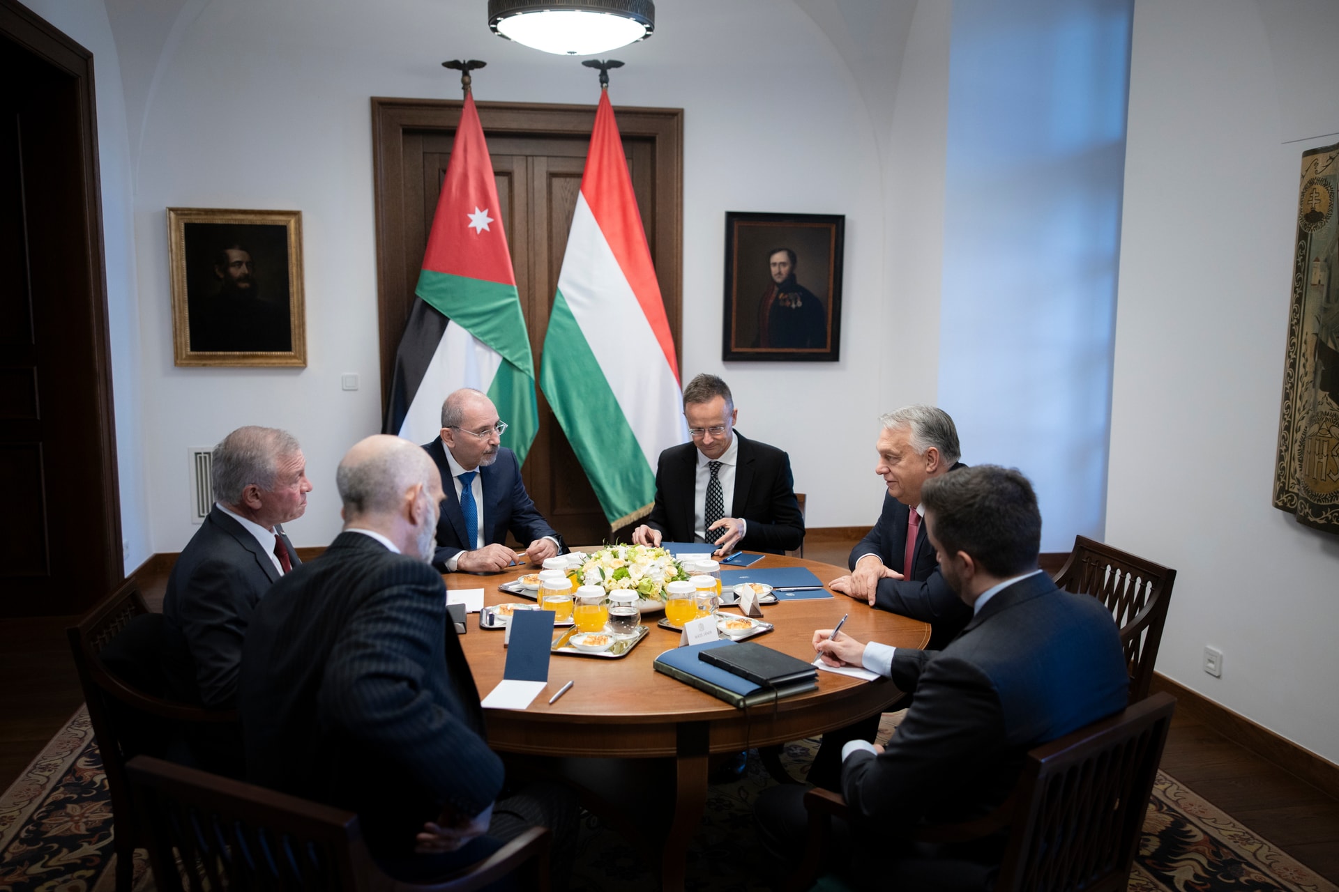 Magyar–jordán csúcstalálkozó Budapesten