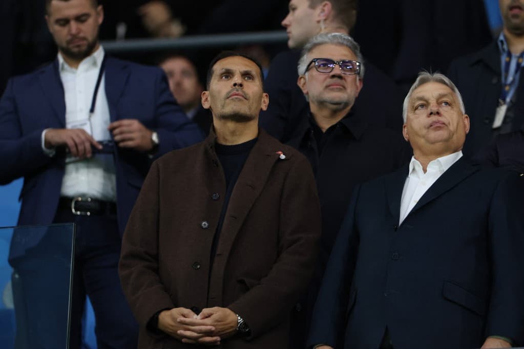 Orbán Viktor Manchesterben szurkolt Szoboszlainak