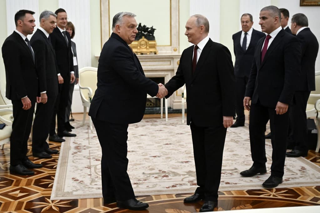Orbán Viktor a békéről és az energetikai kapcsolatokról tárgyalt Moszkvában