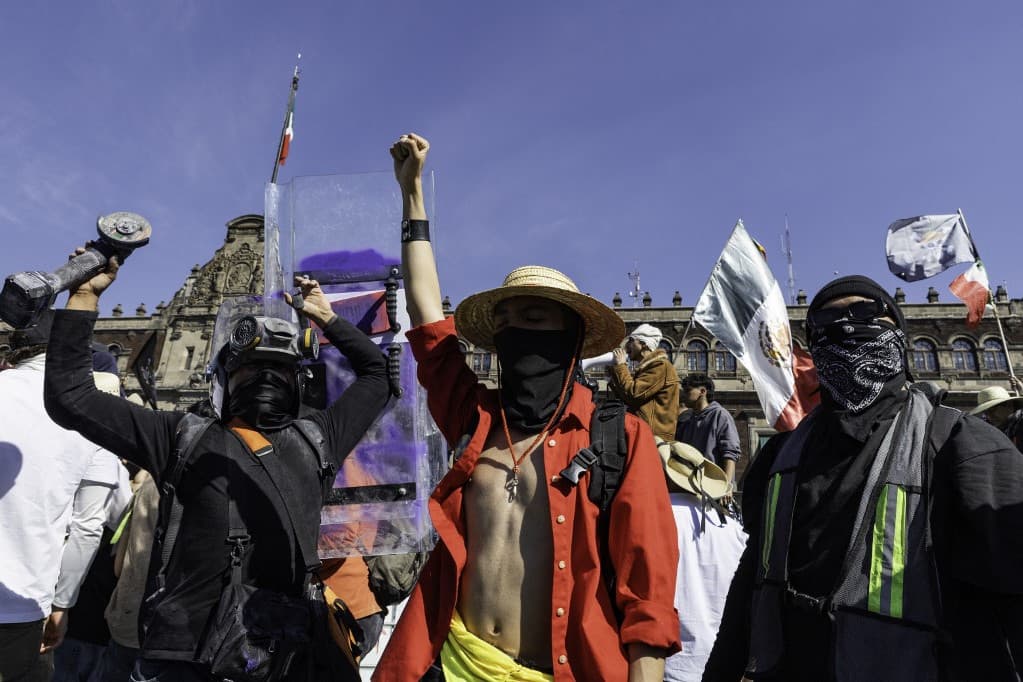 Korrupcióellenes tiltakozás Mexikóban