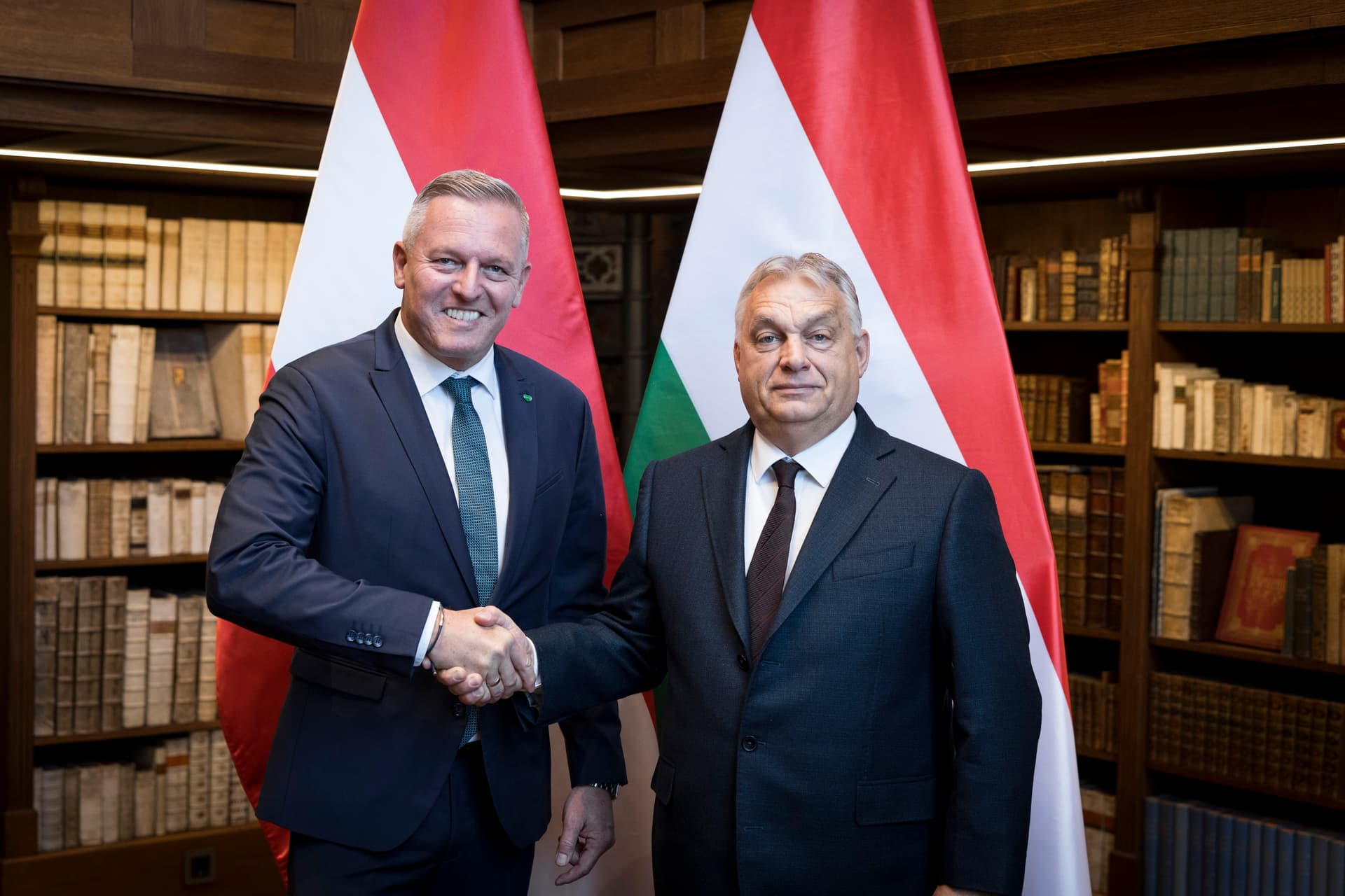 Orbán Viktor az FPÖ szövetségi alelnökével tárgyalt