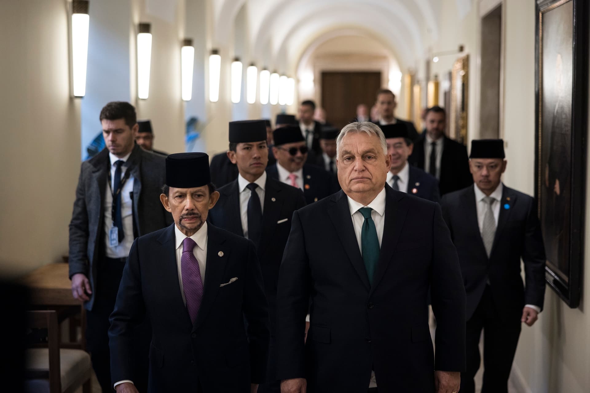 Orbán Viktor hivatalában fogadta Hászánál Bolkiáht
