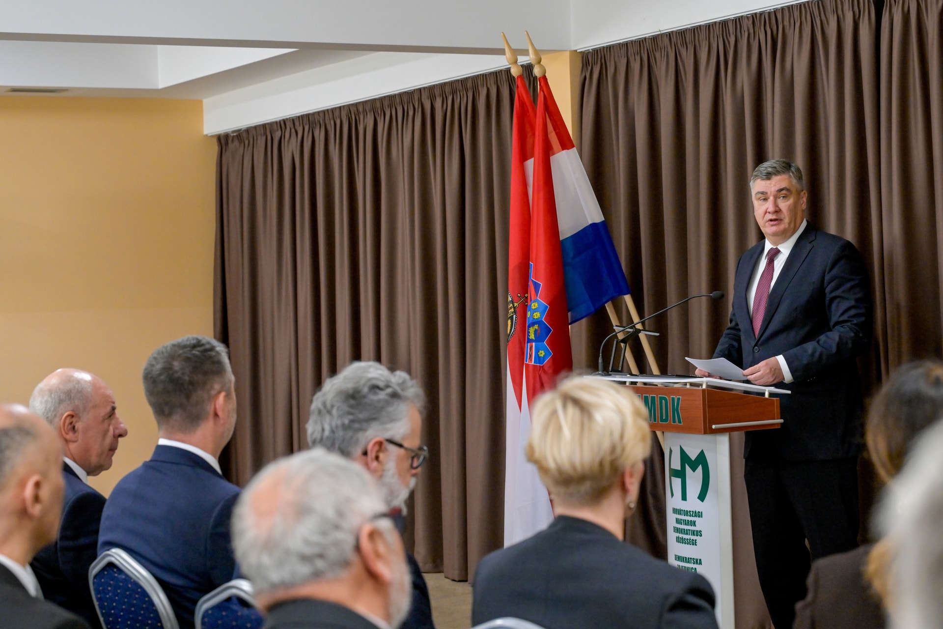 Horvát elnök: A horvátok Magyarország, a magyarok Horvátország életéhez járultak hozzá