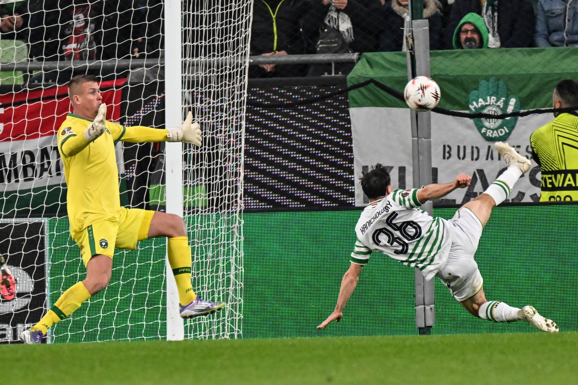 A Ferencváros kétgólos győzelmet aratott a Ludogorec ellen